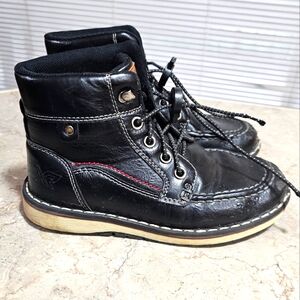 XR XRay black boots Boys Size 3.5